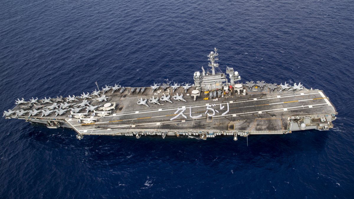 U.S. Aircraft Carrier USS George Washington