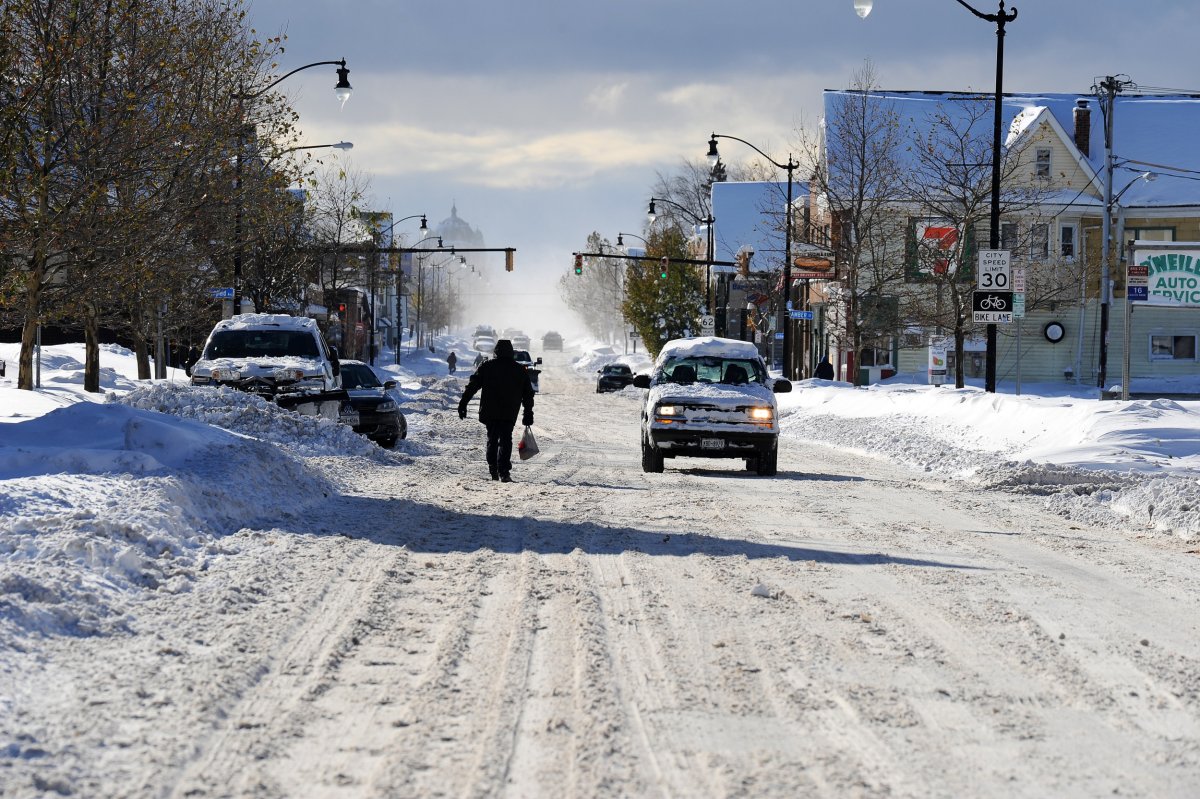 Winter snow