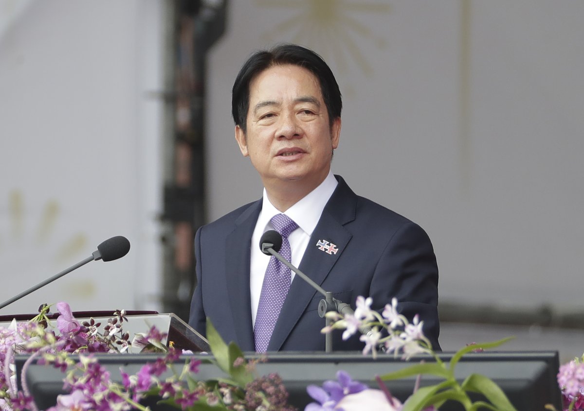 Taiwanese President Lai Ching-te