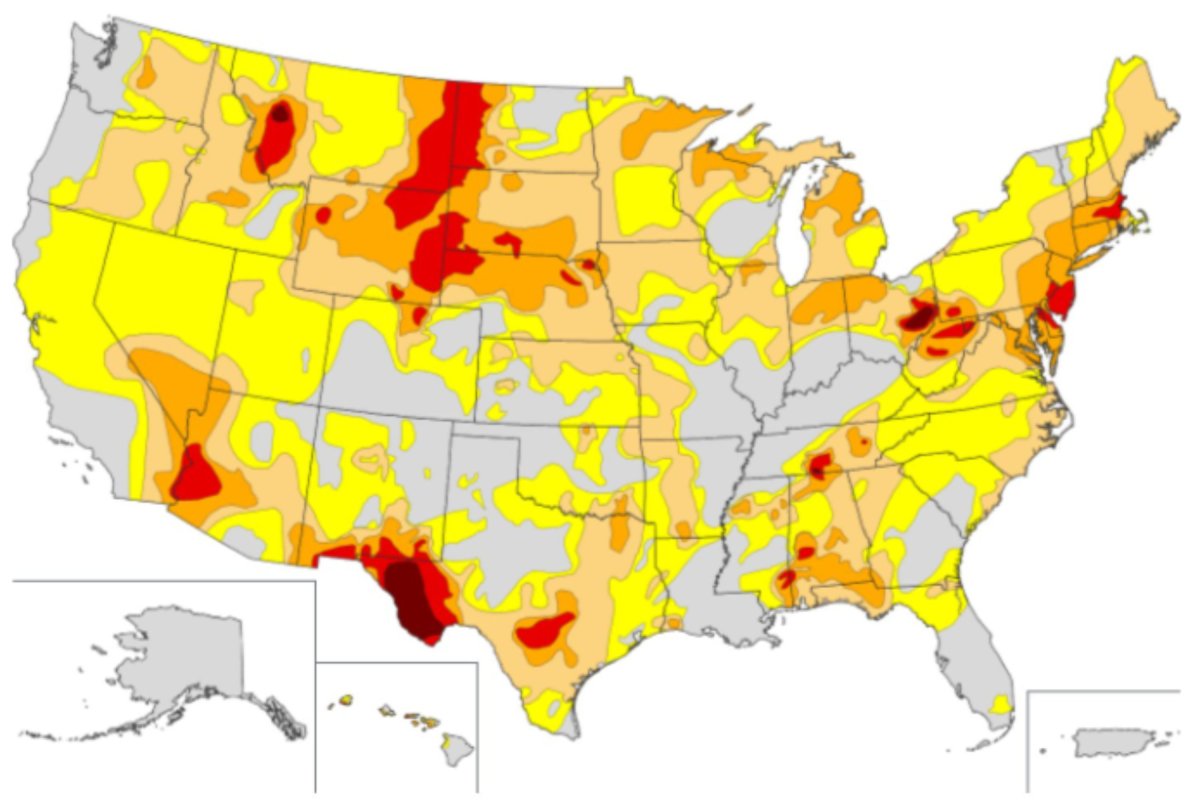 drought map us