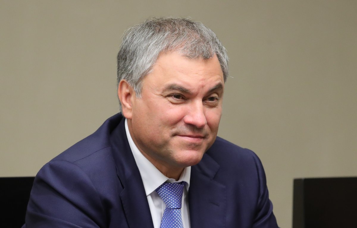 Russian State Duma Speaker Vyacheslav Volodin