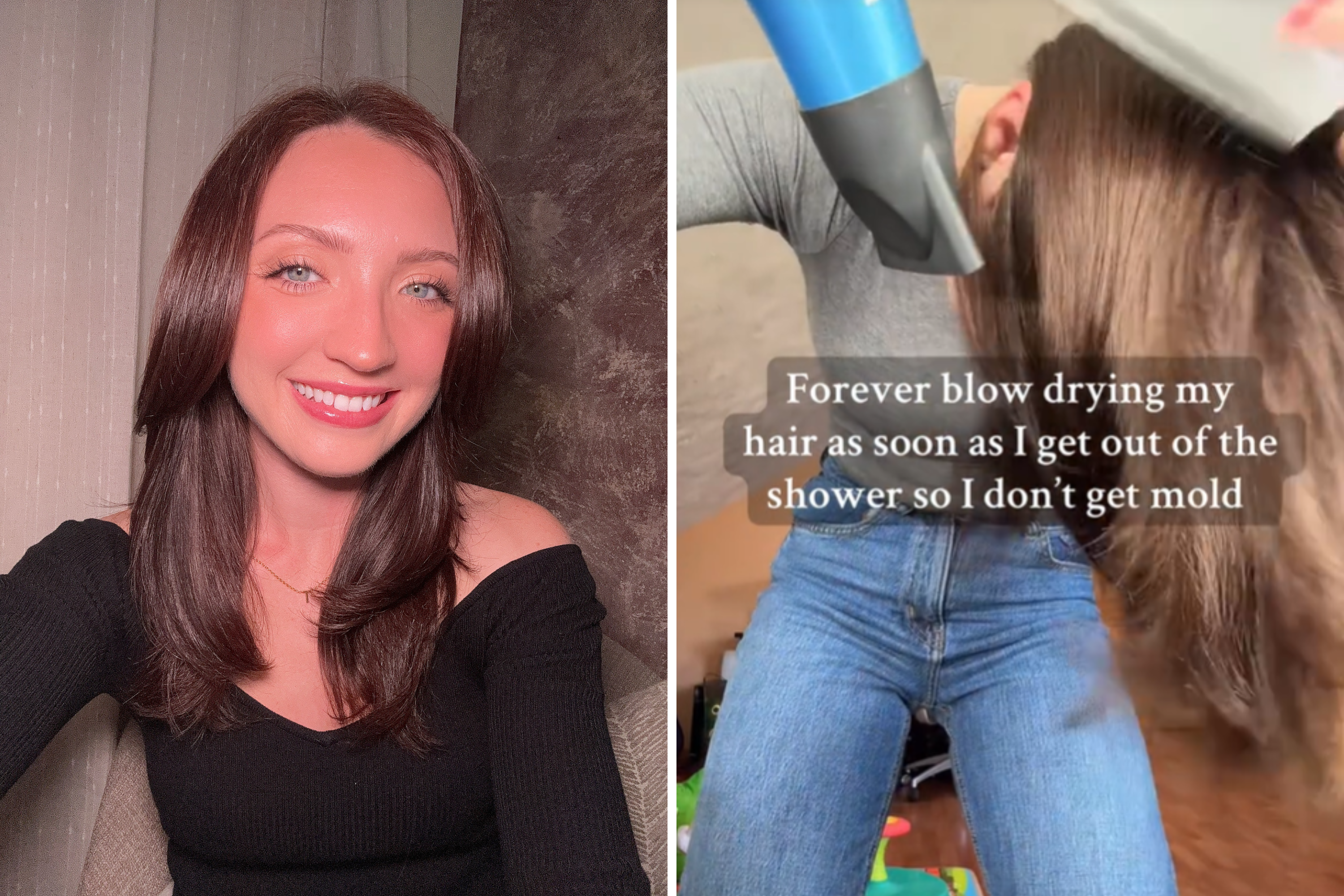 Woman Shares Controversial Theory About Blow-Drying Hair: 'Terrified'