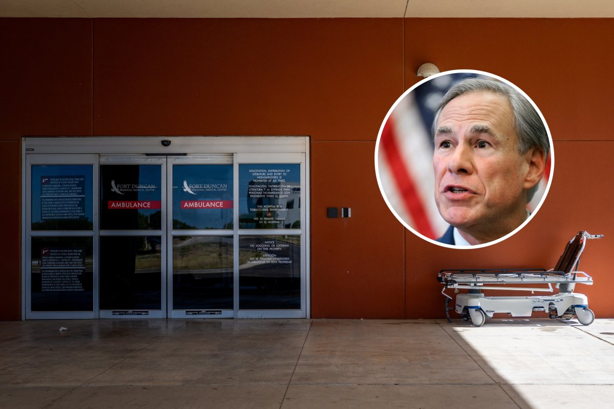 Greg Abbott Migrant hospital data