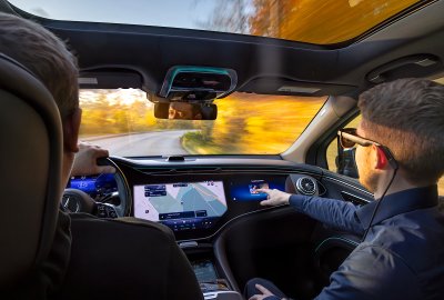 Prototipe realitas tertambah Mercedes-Benz Prototipe realitas tertambah Mercedes-Benz