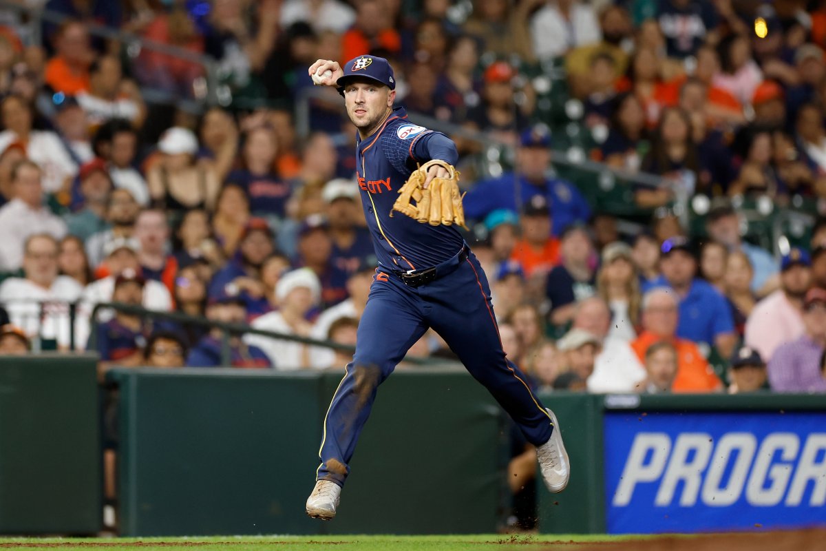 Houston Astros third baseman Alex Bregman