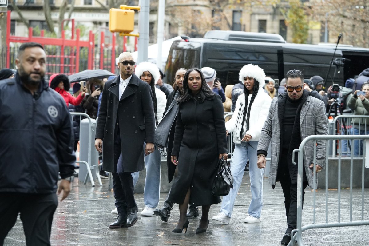 Diddy bail hearing, family