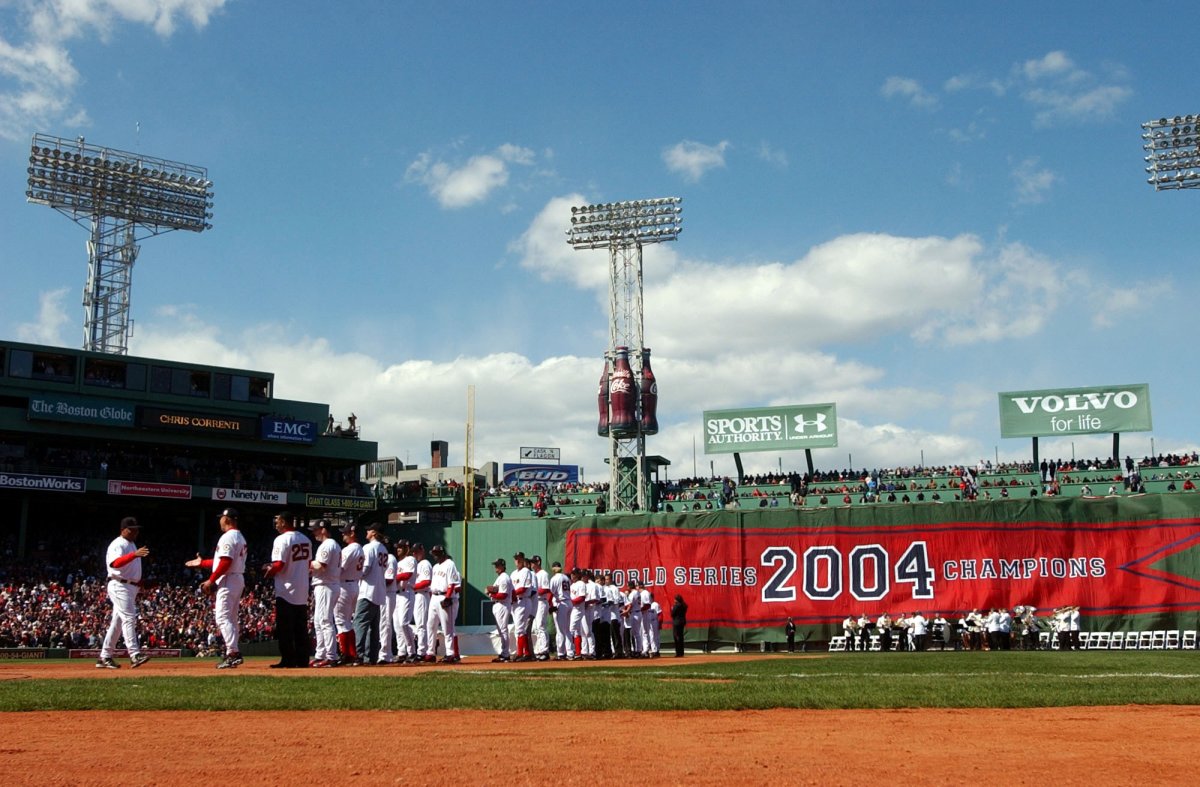 Boston Red Sox Fenway Park Opening Day