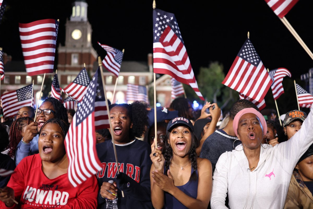 American Flags U.S. Harris