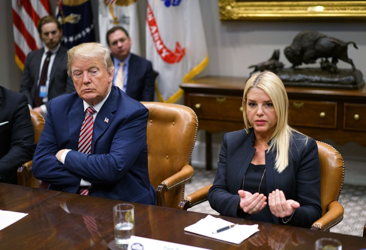 Donald Trump Pam Bondi Florida