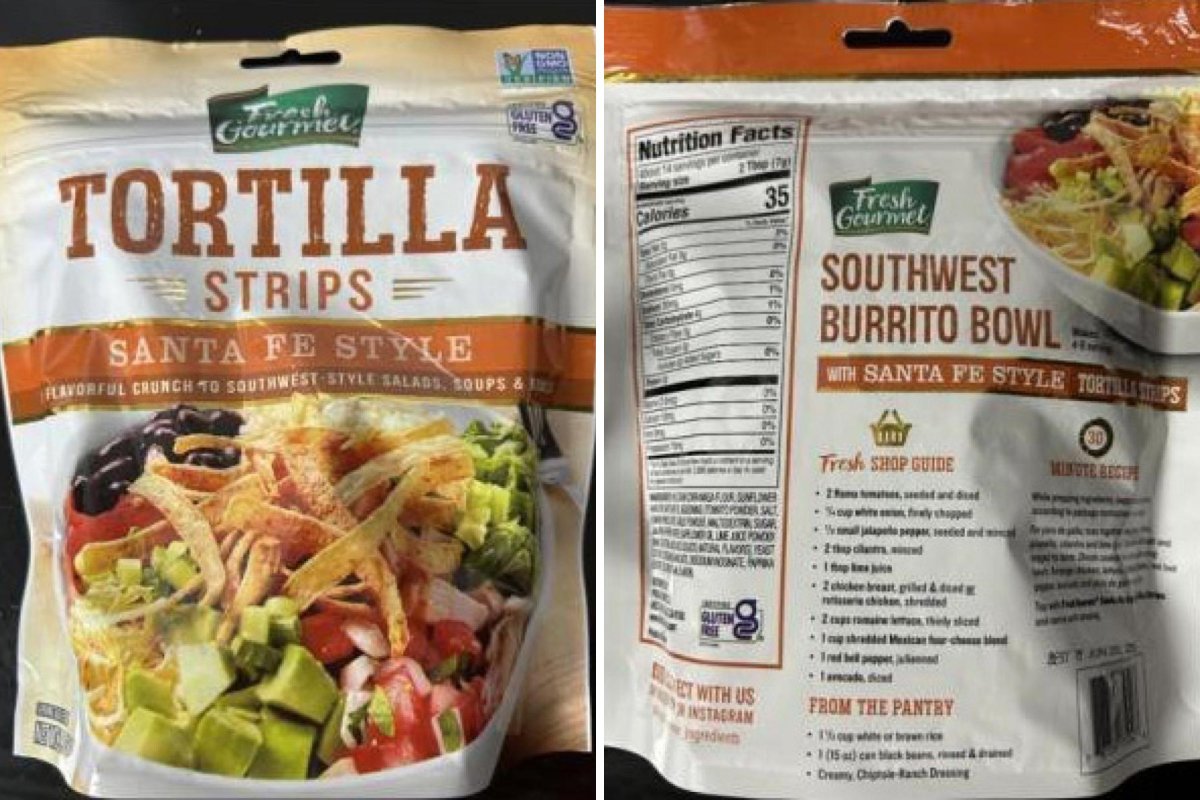 Recalled tortilla strips