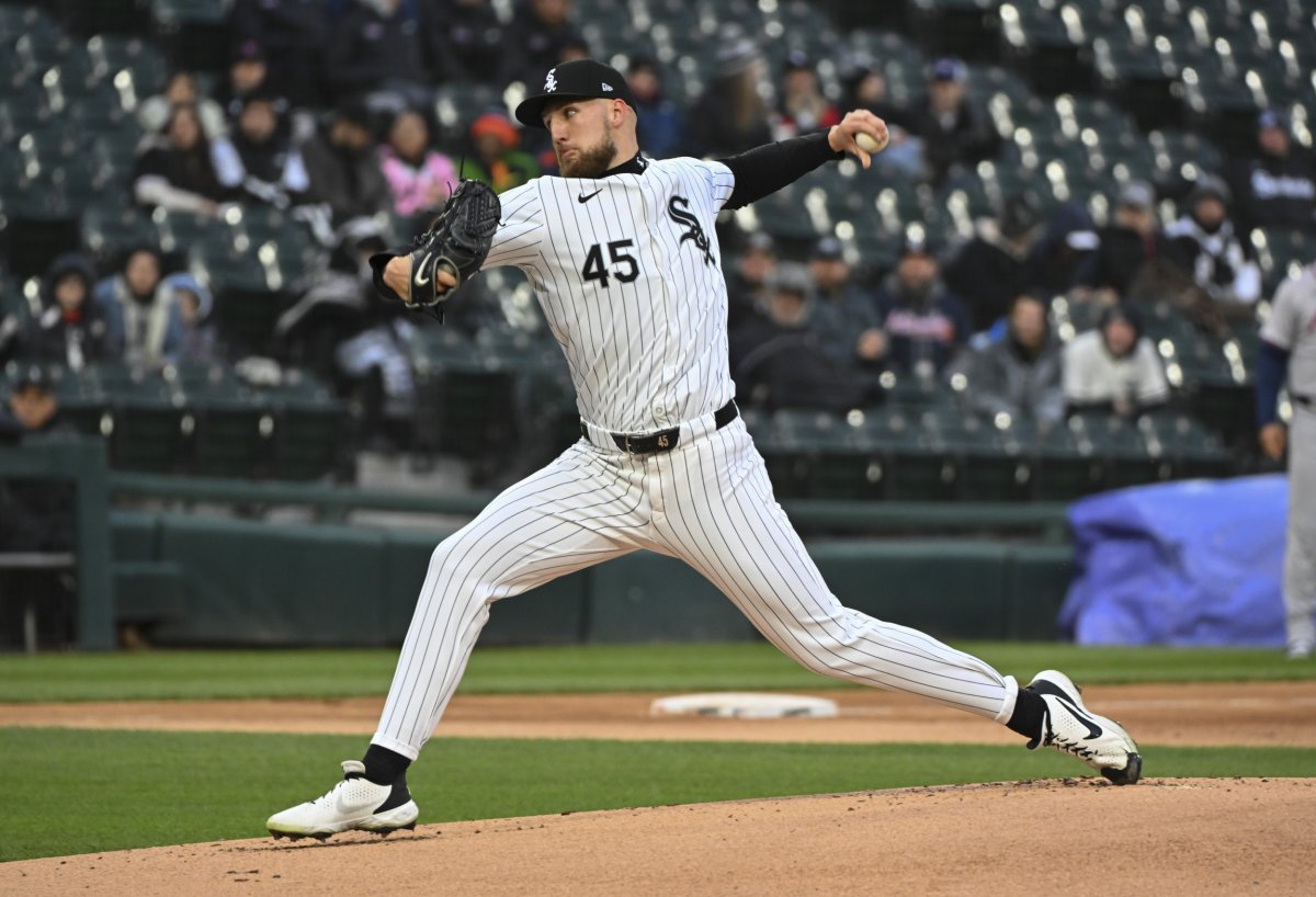 Chicago White Sox pitcher Garrett Crochet