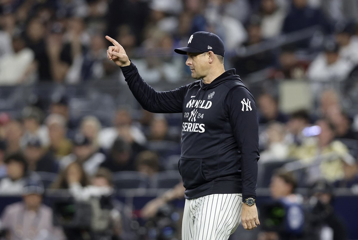 New York Yankees manager Aaron Boone