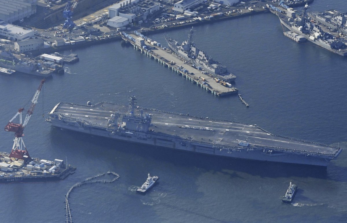 U.S. Aircraft Carrier USS George Washington