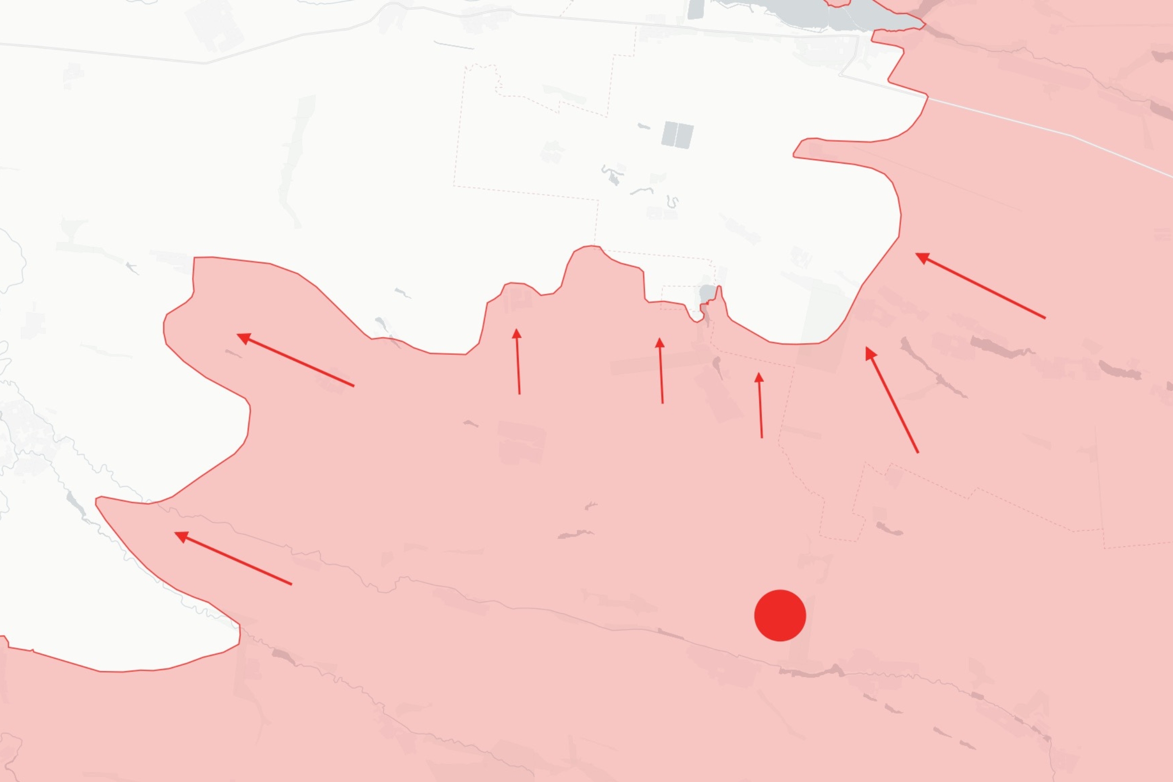 Ukraine War Map Reveals Russia's Rapid Front Line Advances