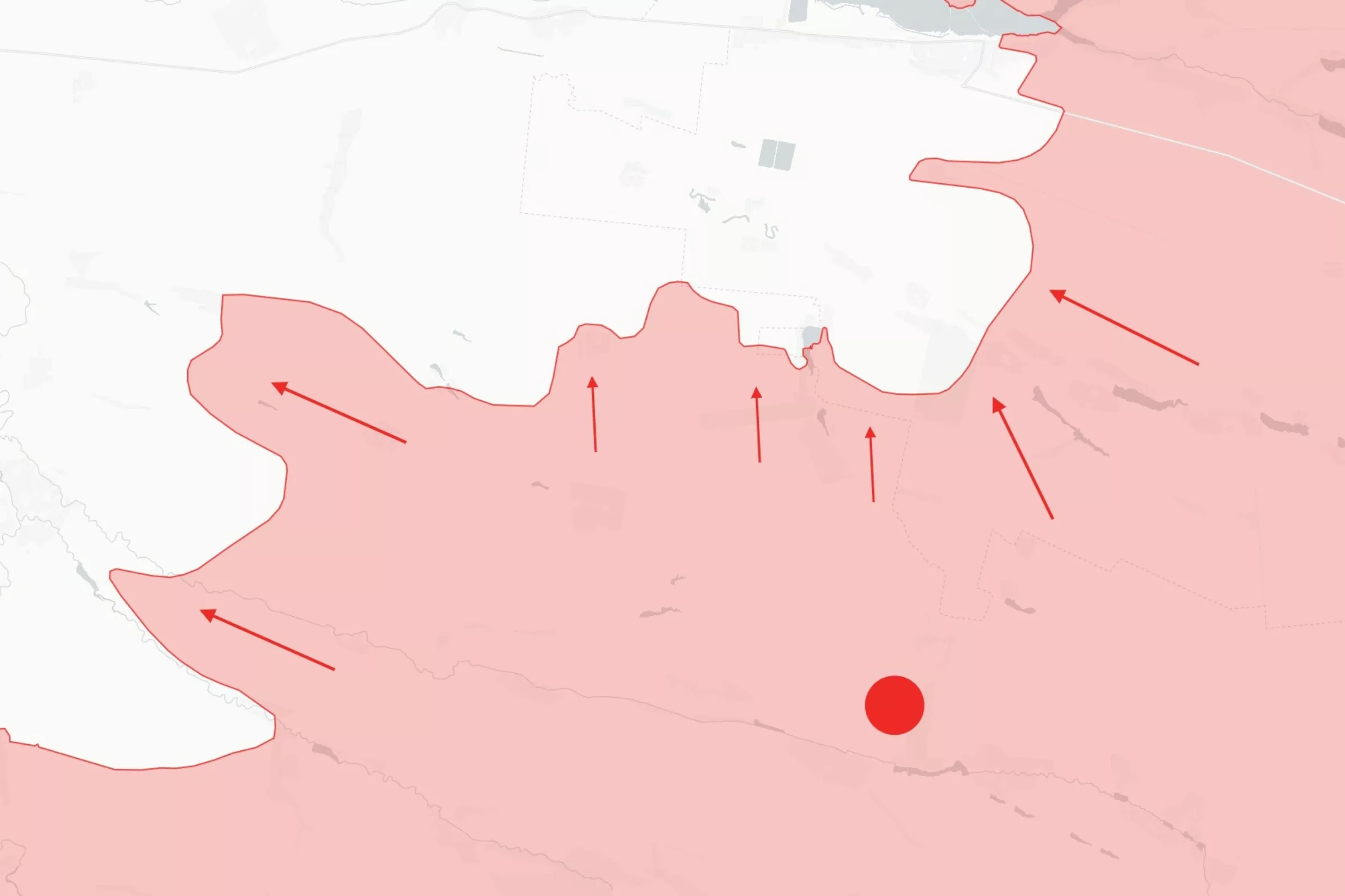 Ukraine war map reveals Russia's rapid front line advances
