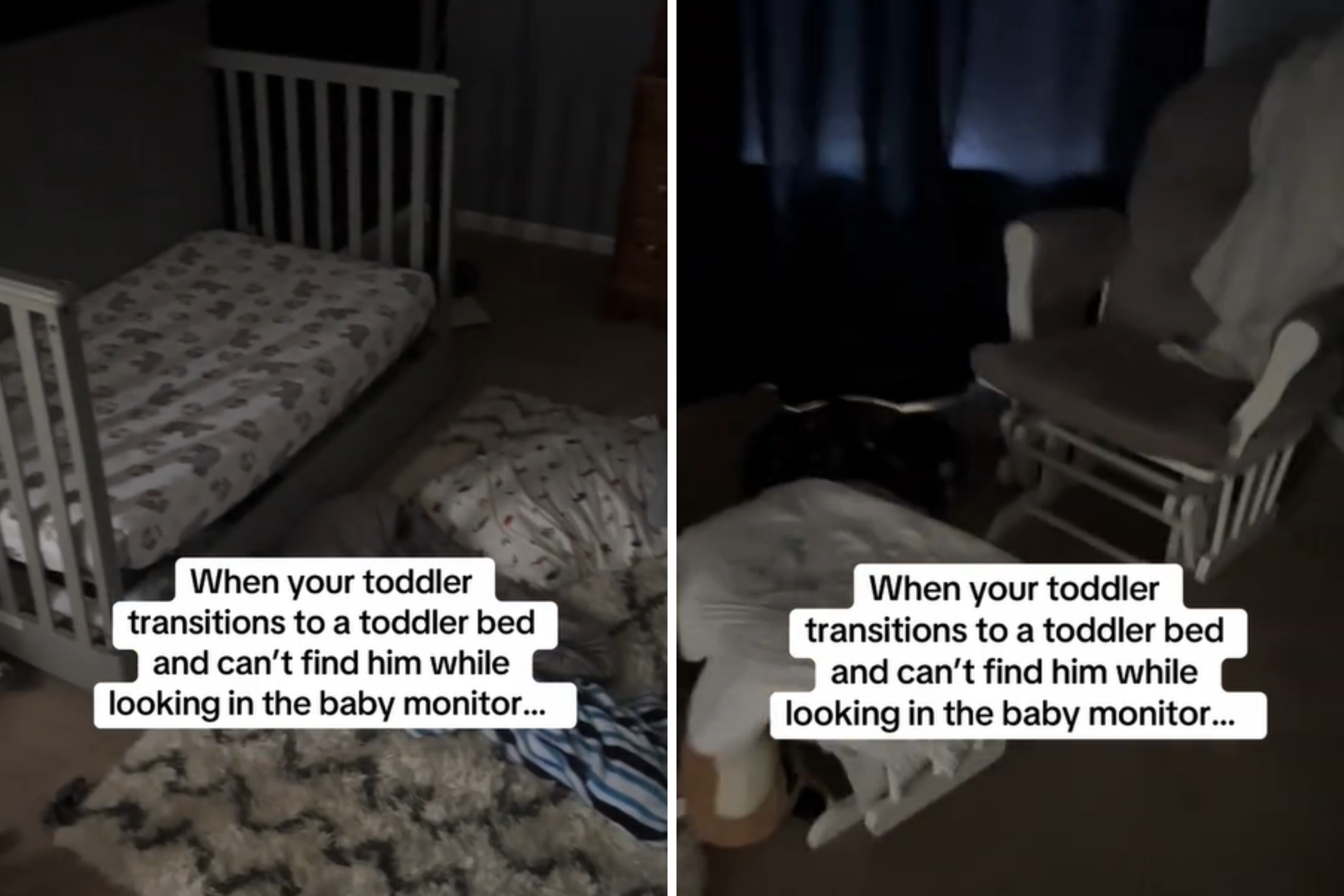 Mom Can't See Toddler on Baby Monitor, Unprepared for Where She Finds Him