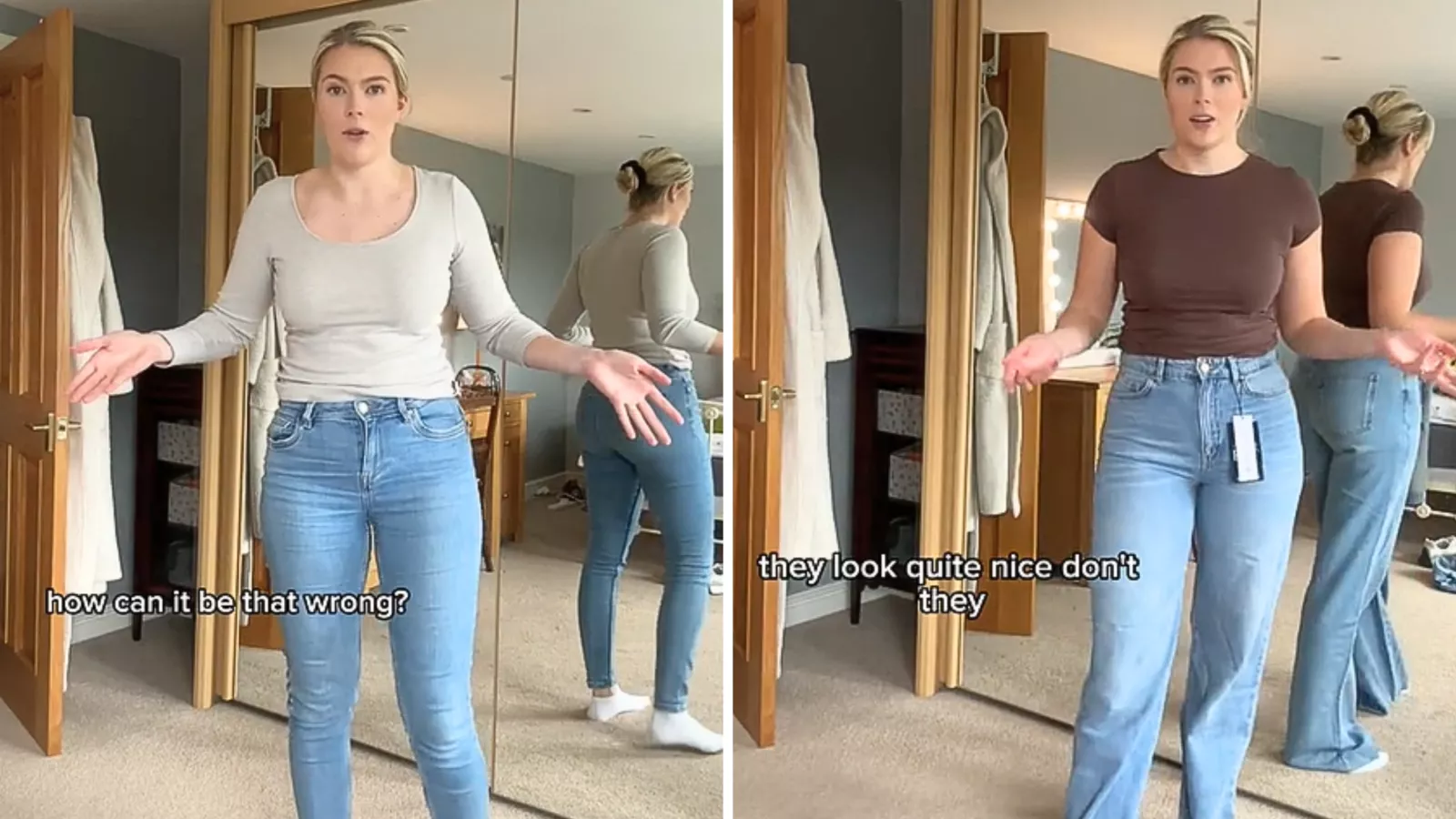 Gen Z woman mystified at being told her fashion staples make her look "old"