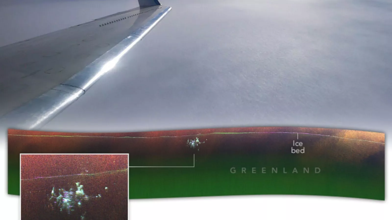 NASA image reveals lost US military base -- "City under the ice'"