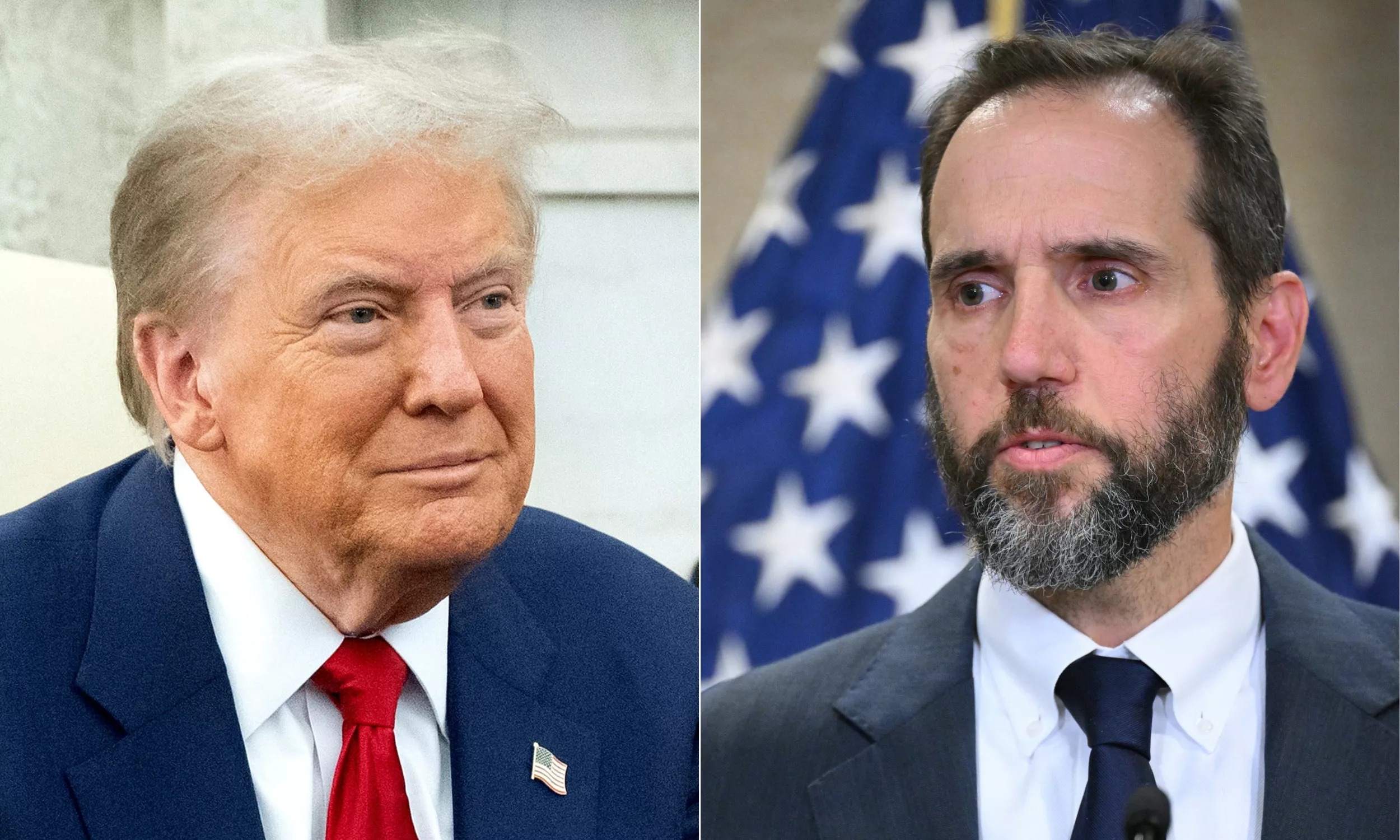 Donald Trump reacts to Jack Smith asking to dismiss his case