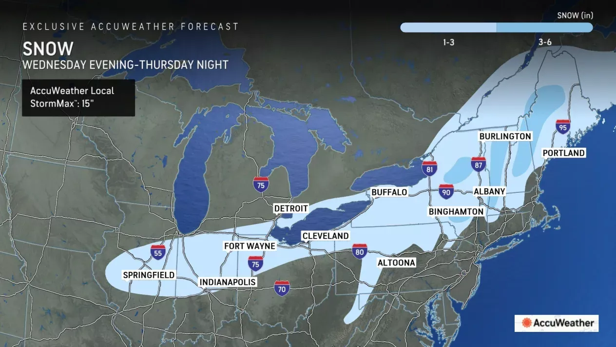 Midwest Thanksgiving weather forecast: Maps show rain, snow