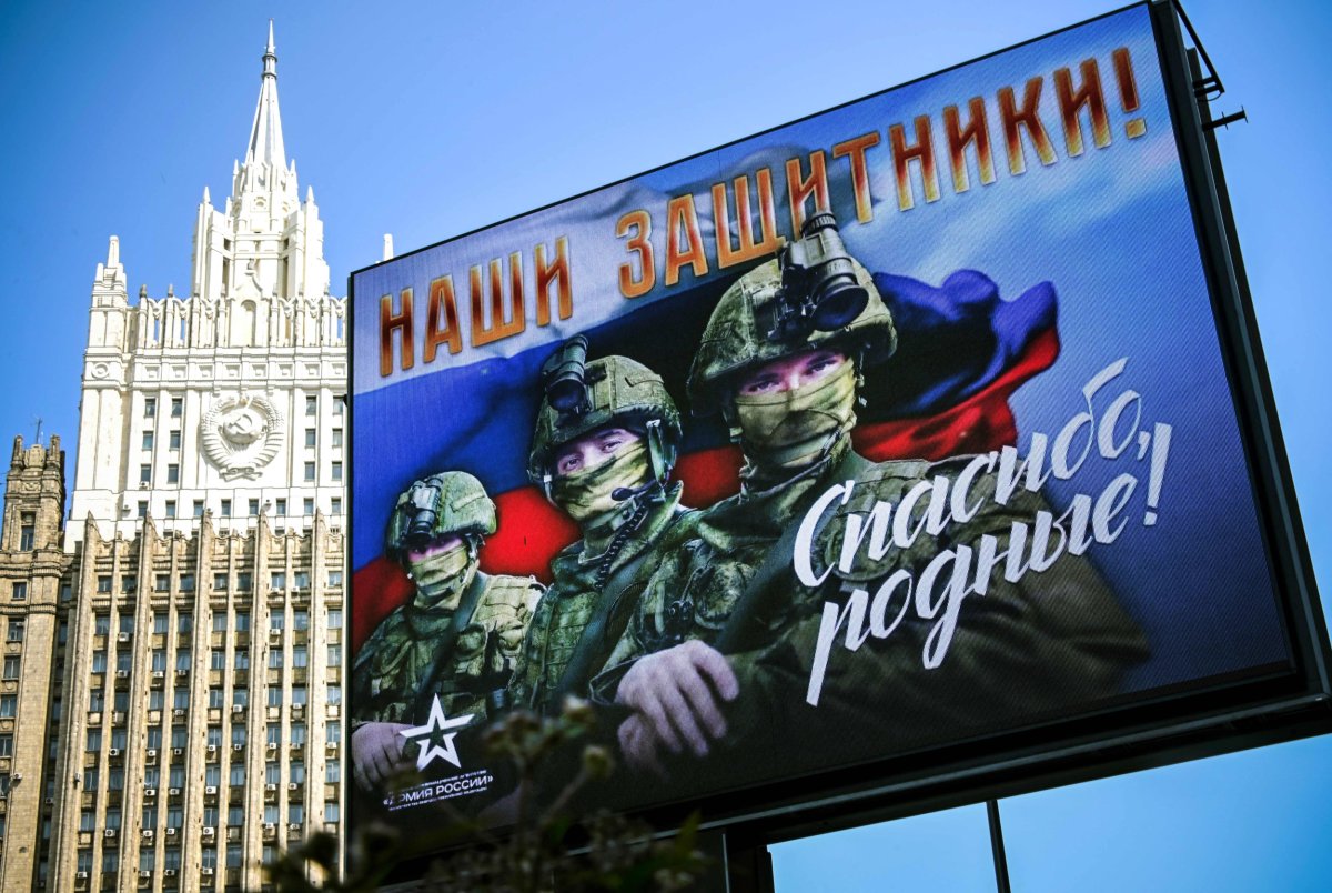 Russia Mil Billboard