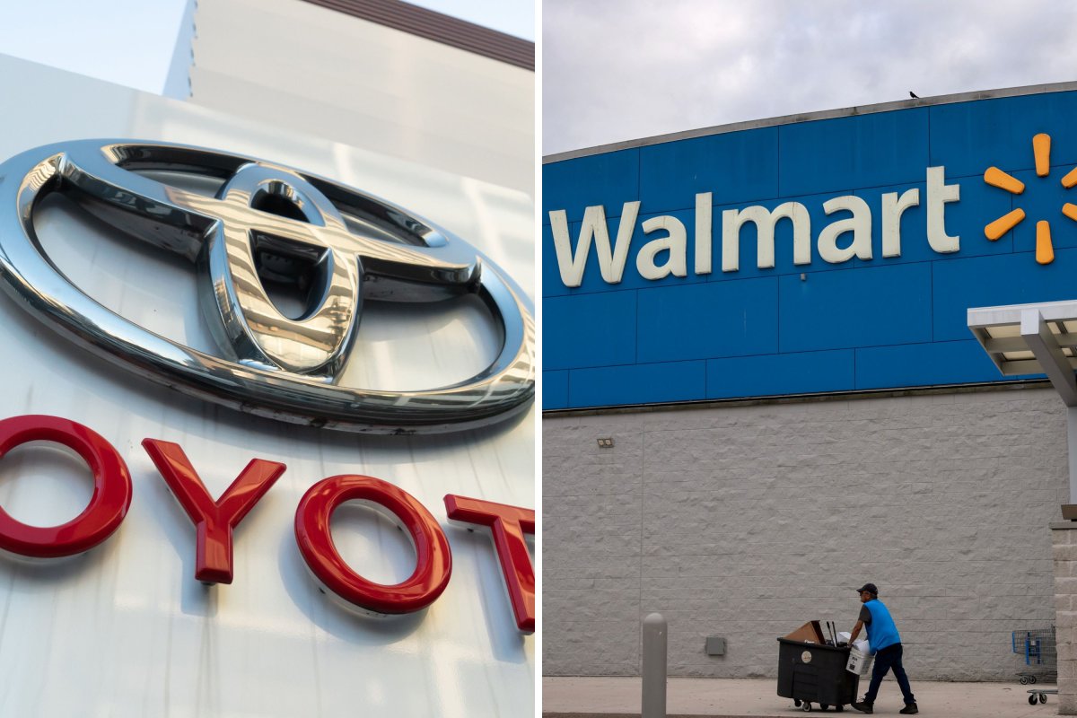 Walmart and Toyota 