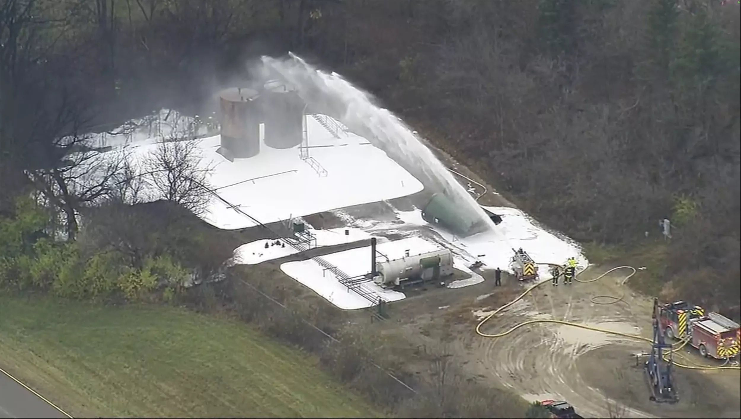 Tank explosion near Michigan GM facility damages nearby homes