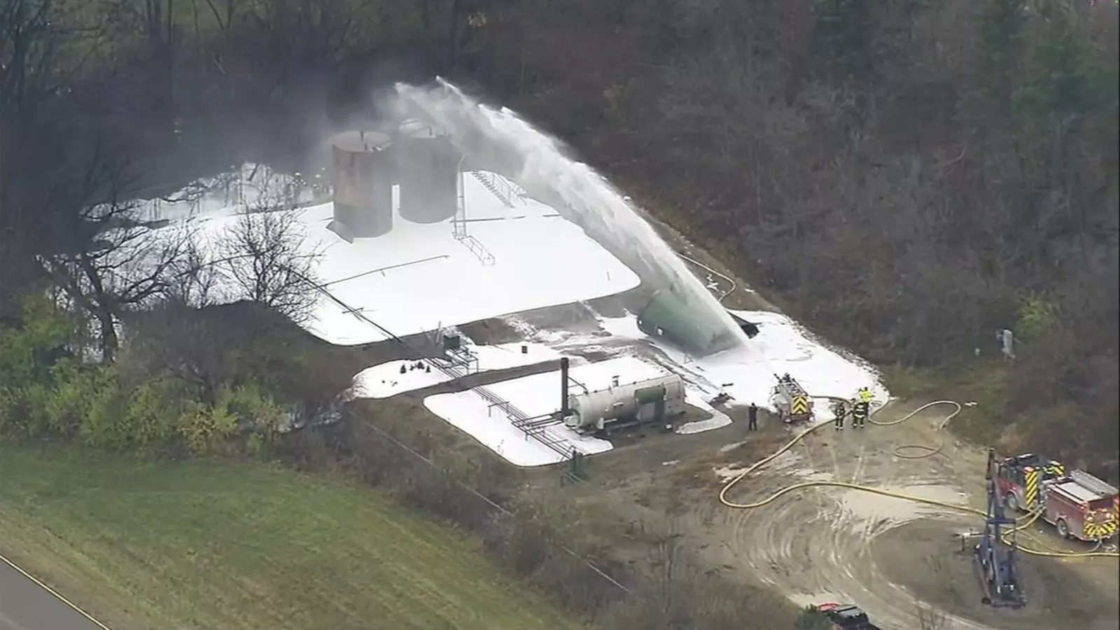 Tank explosion near Michigan GM facility damages nearby homes