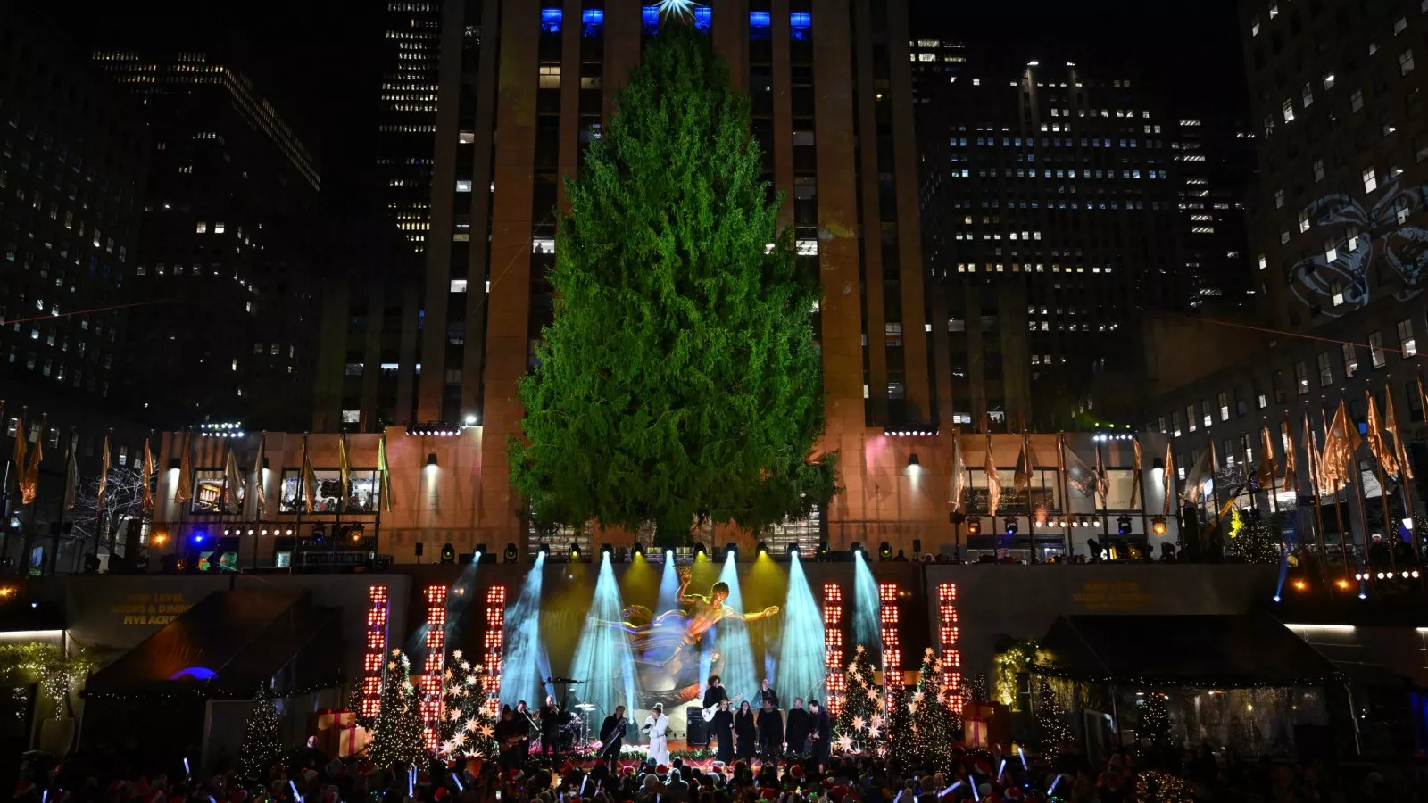 How to watch the 2024 Rockefeller Center tree lighting
