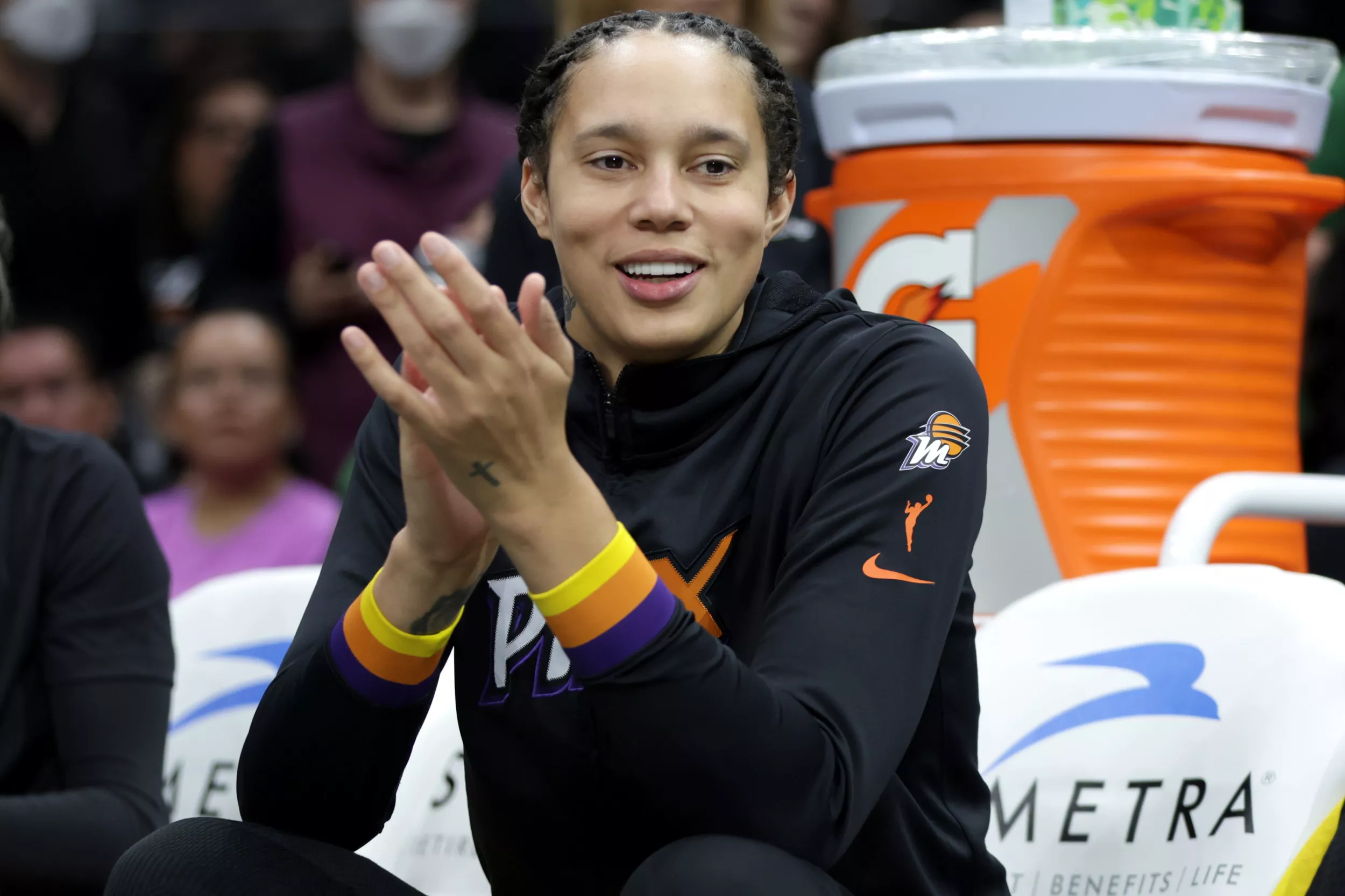 Brittney Griner shares first-ever glimpse at 4-month-old son Bash