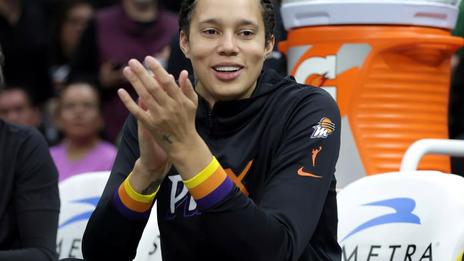Brittney Griner shares first-ever glimpse at 4-month-old son Bash