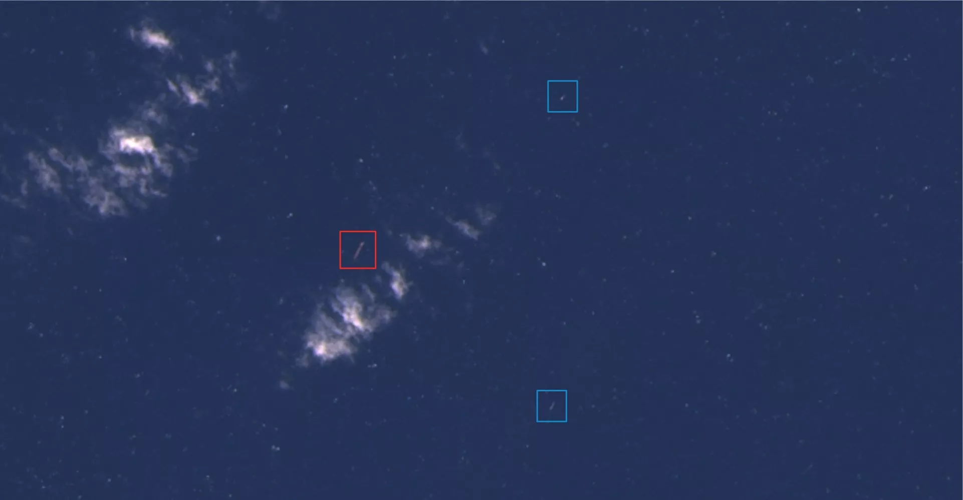 Satellite image shows Chinese ship suspected of sabotage in "NATO lake"