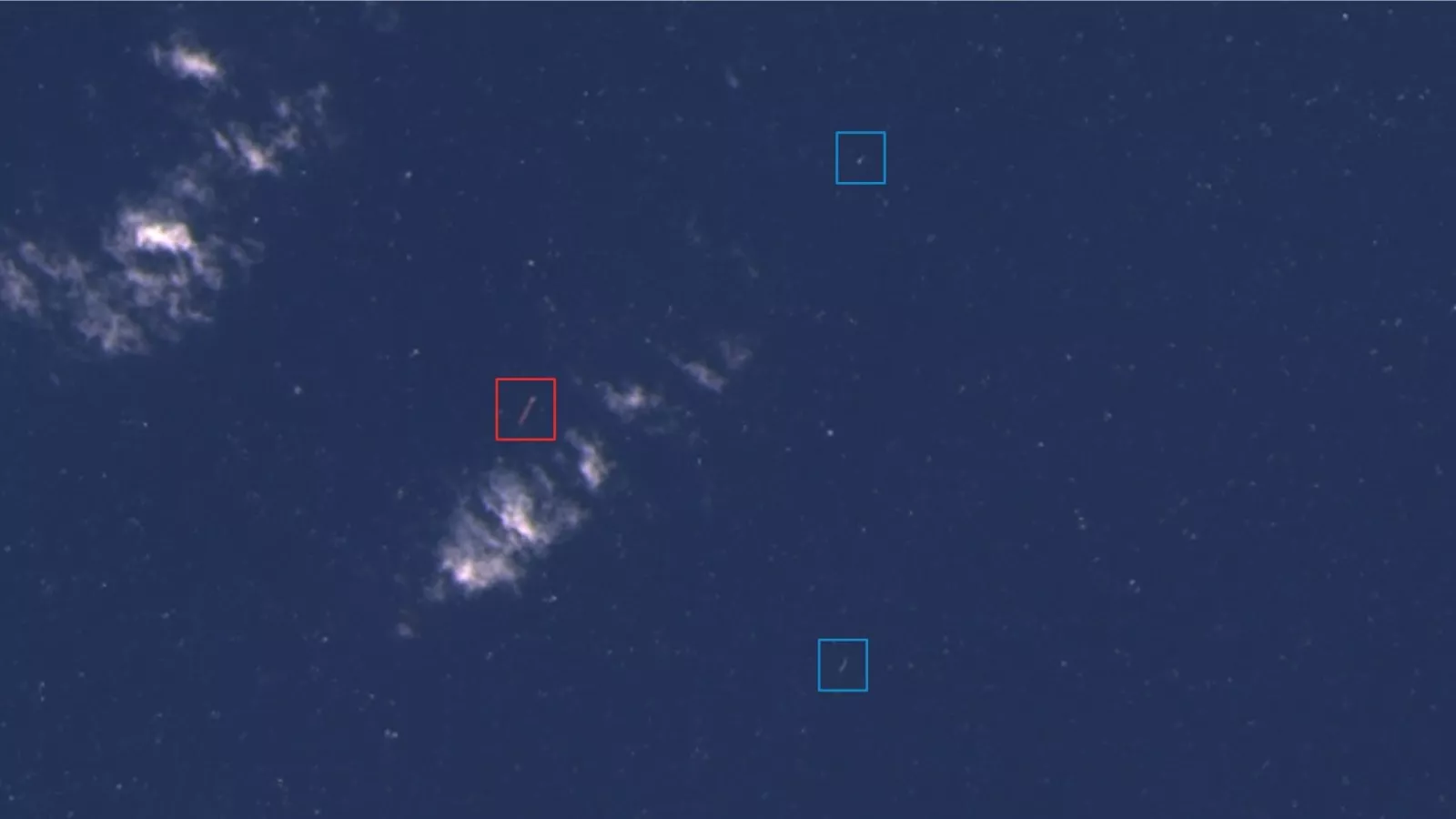 Satellite image shows Chinese ship suspected of sabotage in "NATO lake"