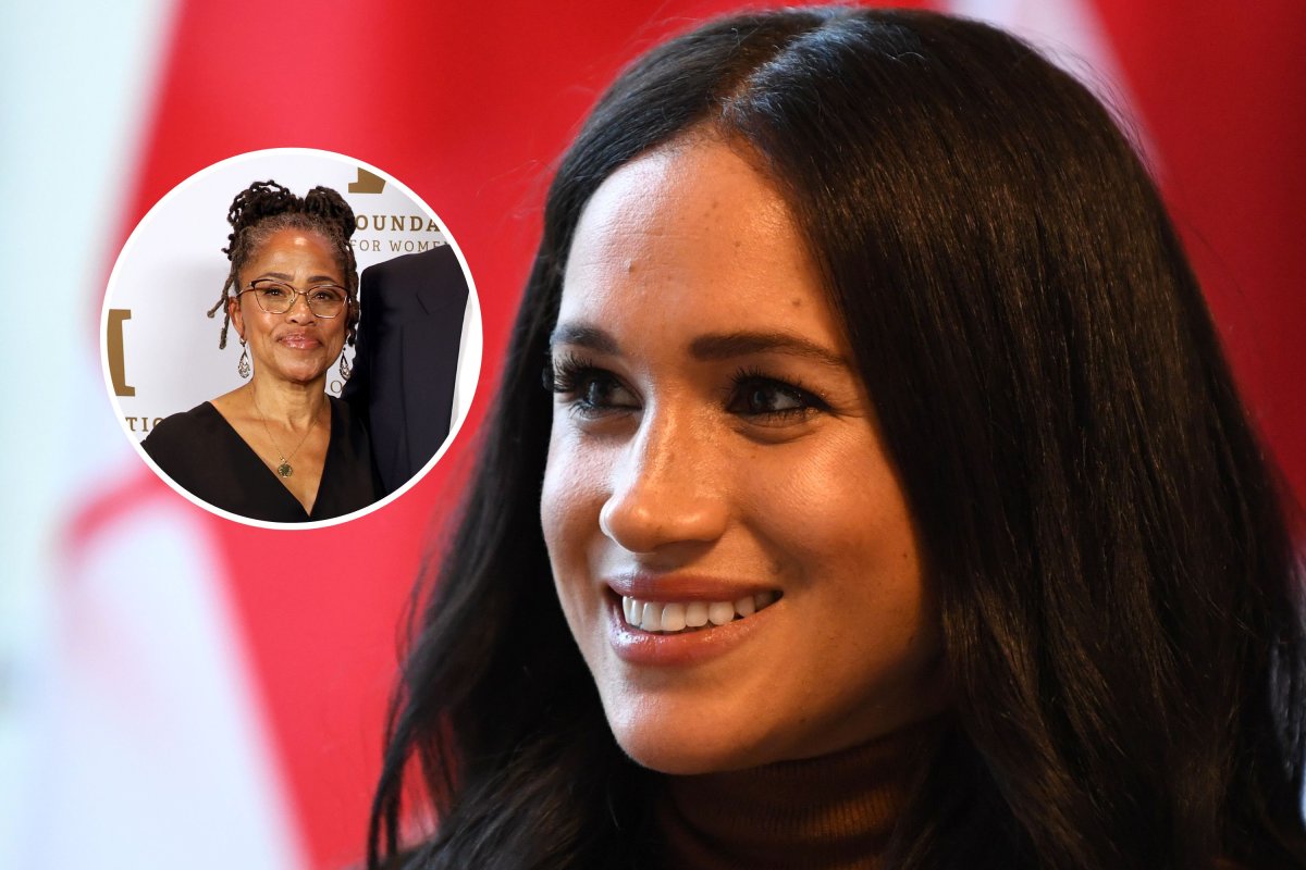 Meghan Markle and Doria Ragland