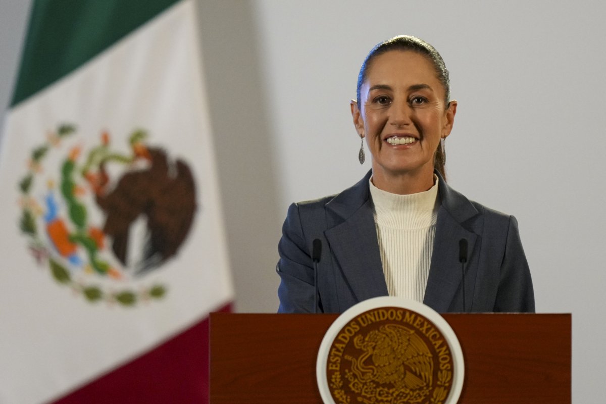 Mexican President Claudia Sheinbaum at Media Briefing