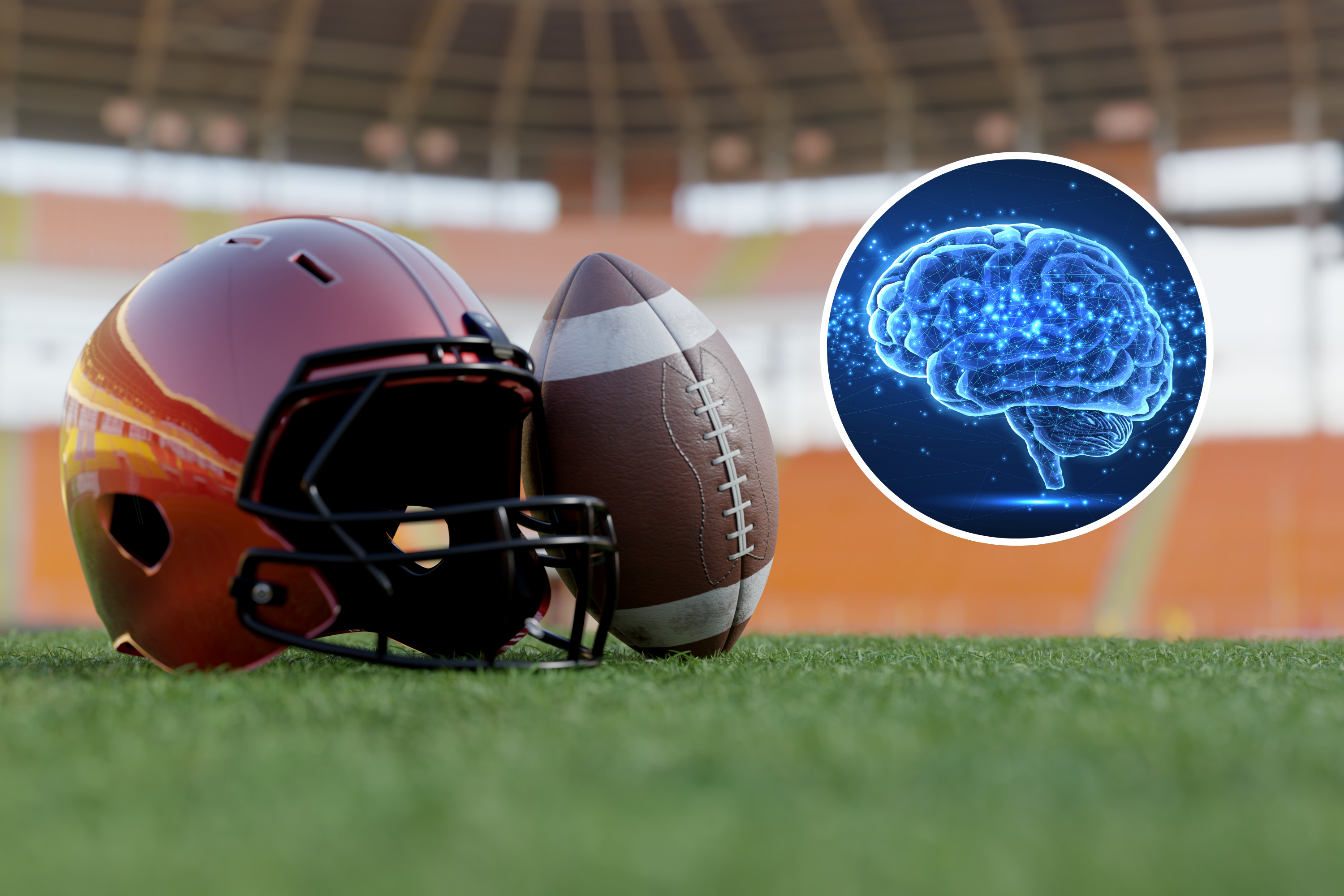 Concussion May Slow the Brain Activity of High School Football Players