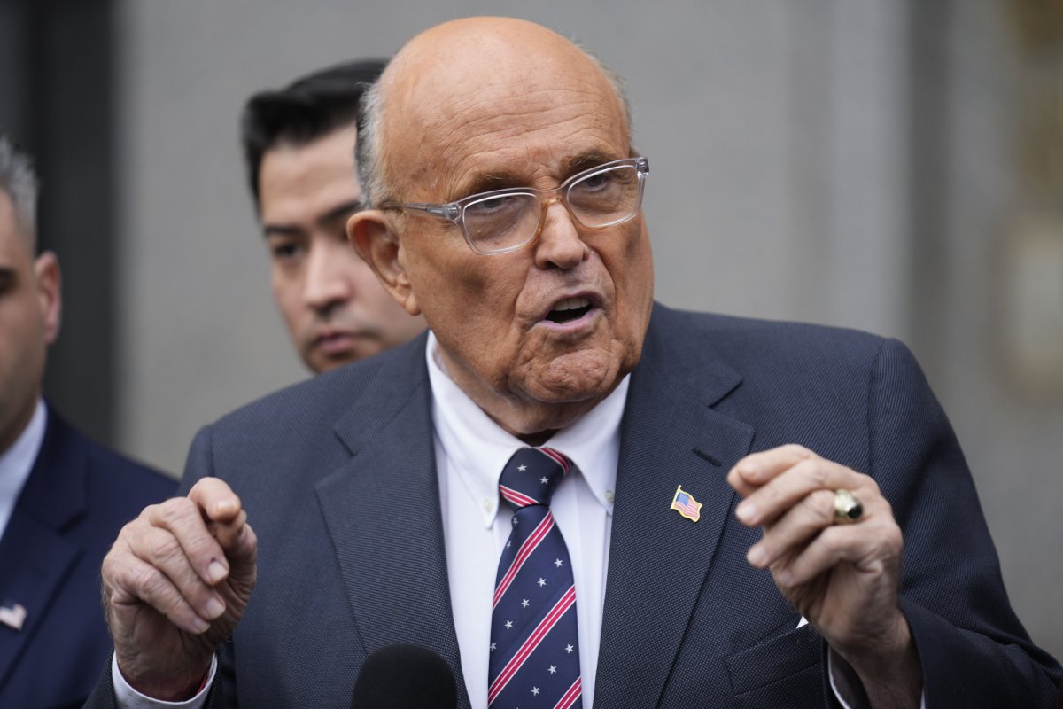 Rudy Giuliani, Nov 26, 2024