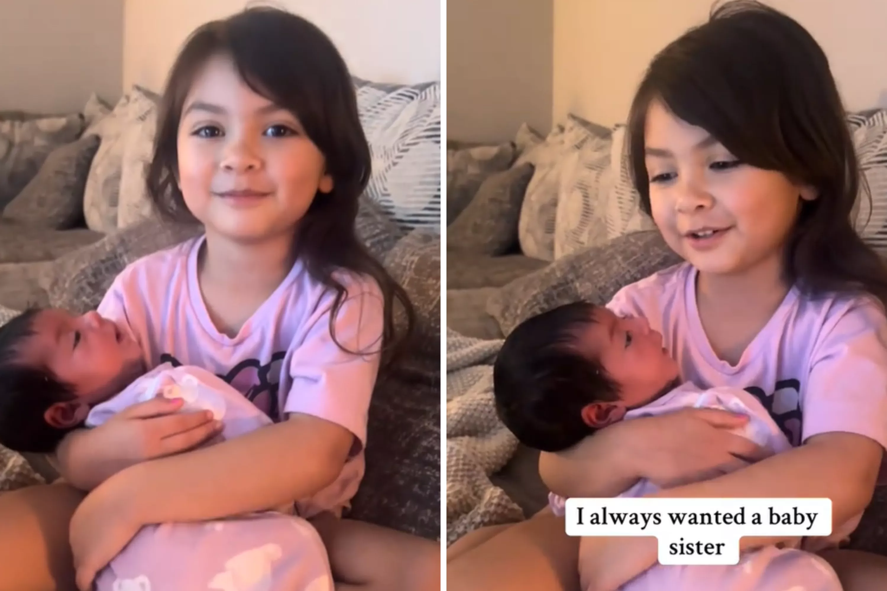 Mom of three leaves newborn to use bathroom -- Tears at what she comes back to