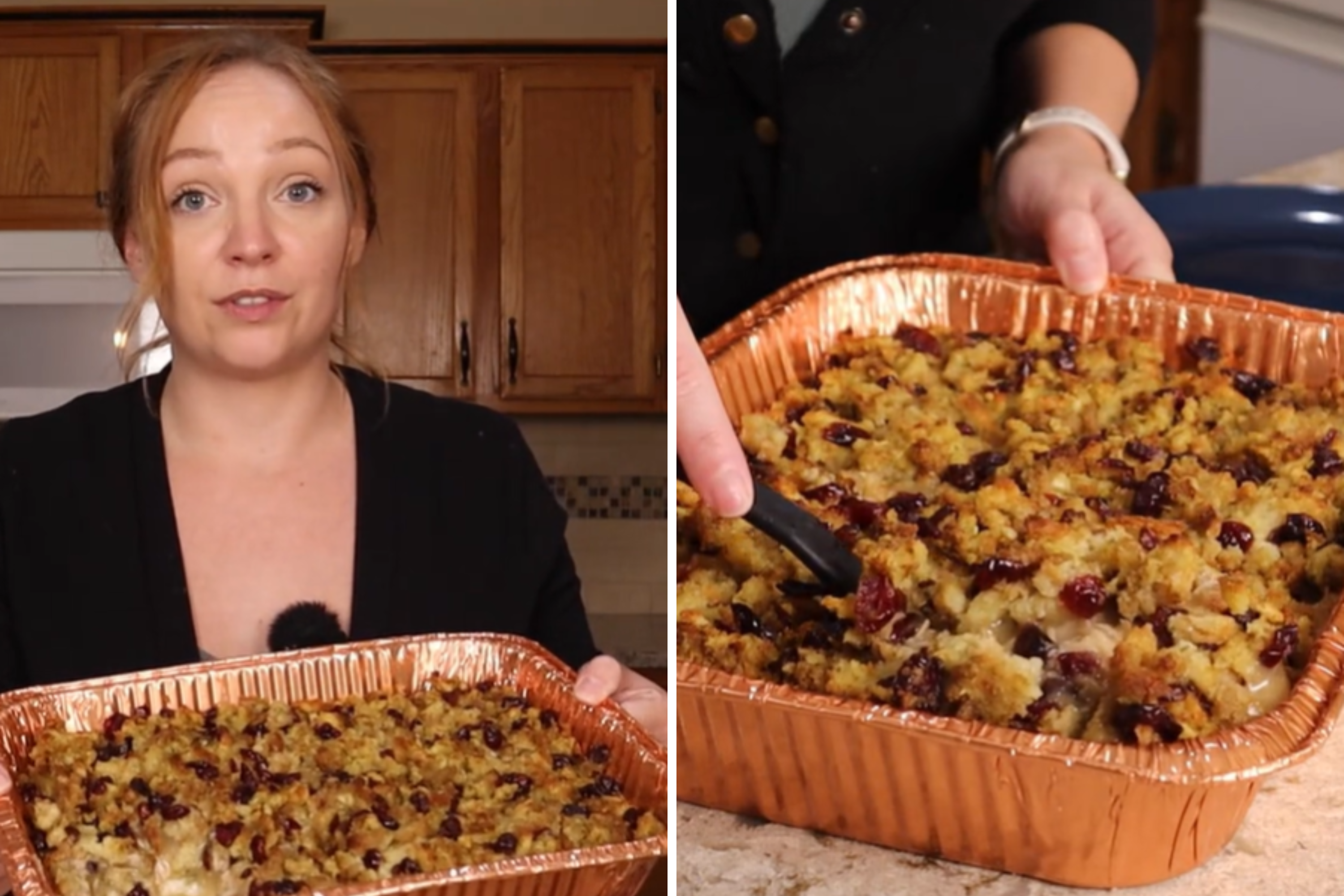 Woman Creates 12 Thanksgiving Feast Using Only Dollar Tree Ingredients