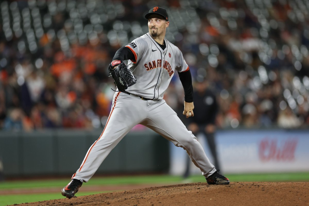 San Francisco Giants pitcher Blake Snell