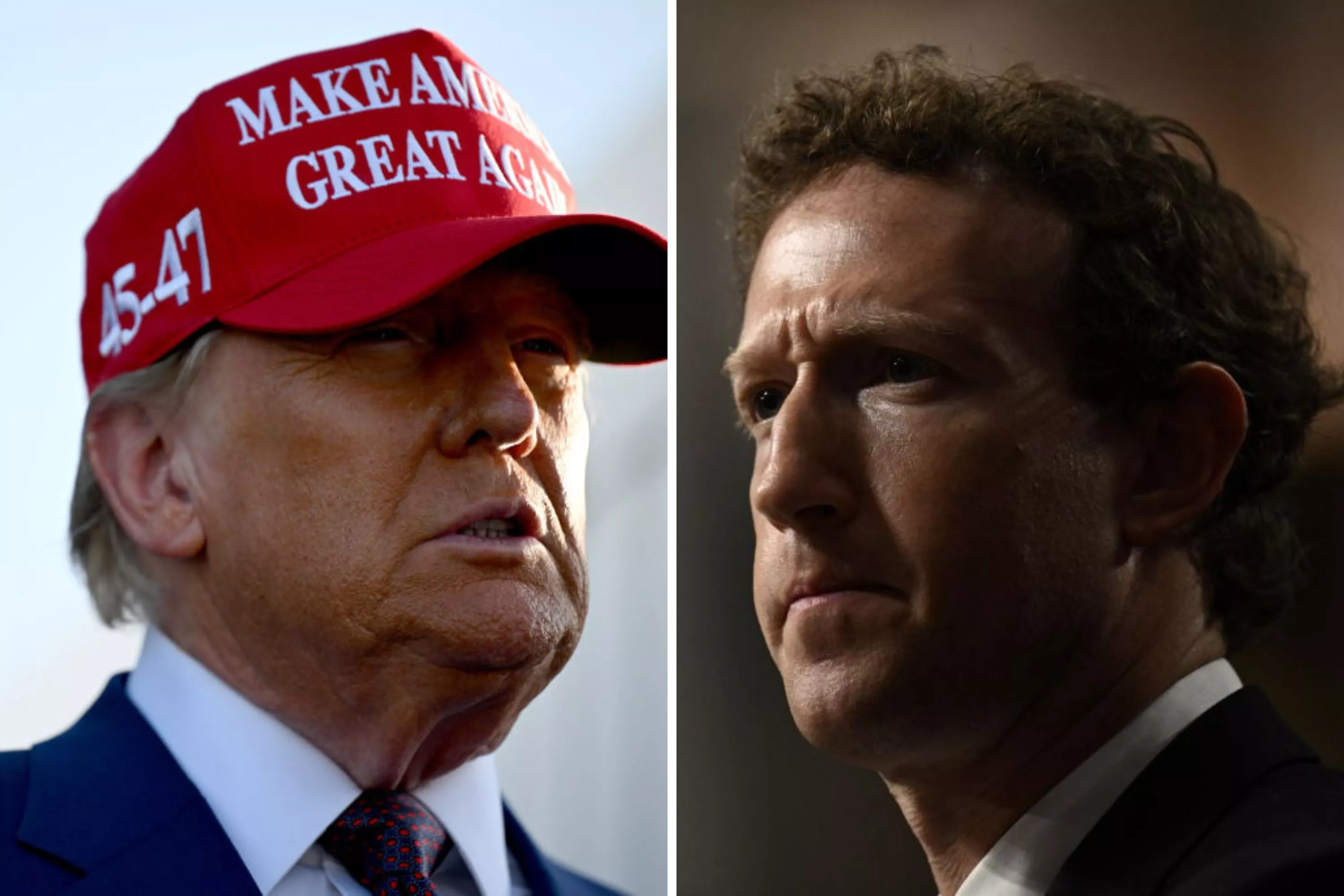 What Donald Trump has said about Mark Zuckerberg
