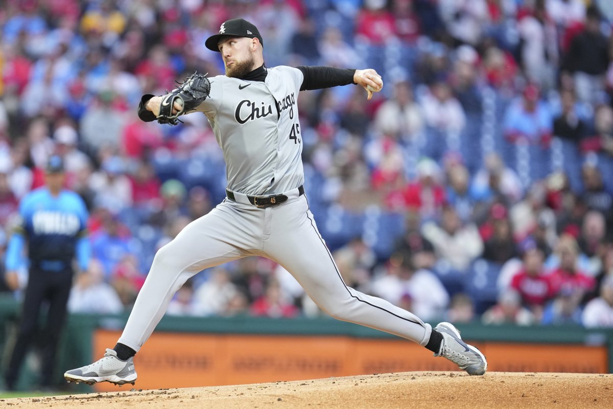 Chicago White Sox pitcher Garrett Crochet