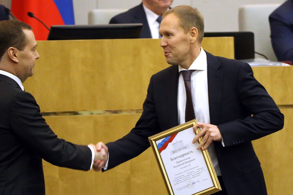 Andrei Lugovoi and Dmitry Medvedev