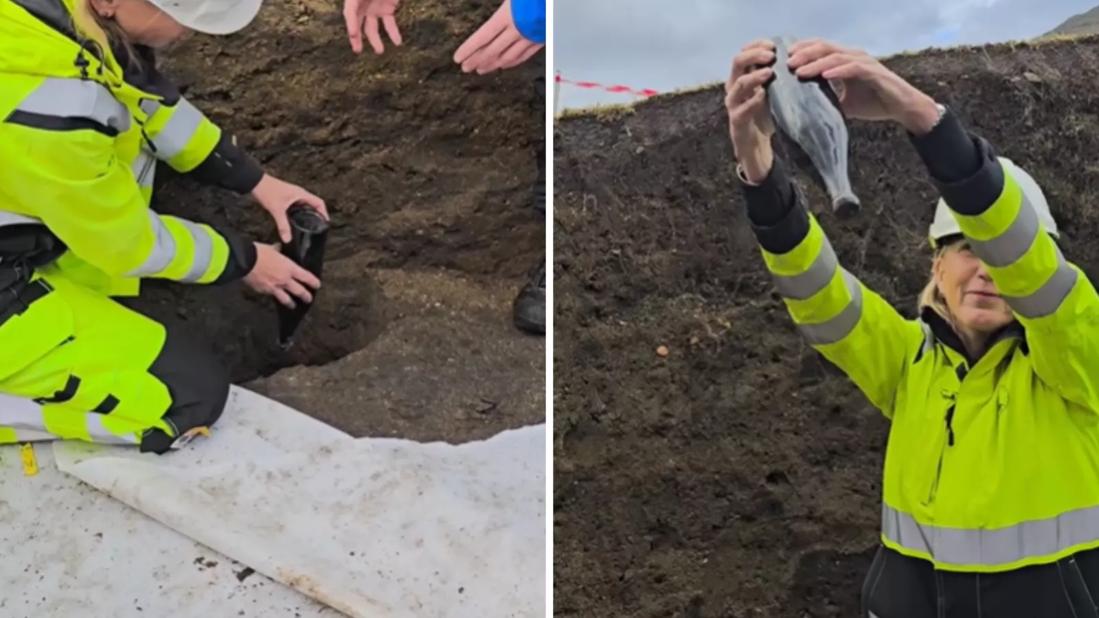 Archaeologists find message in a bottle at Viking site -- this is what it says