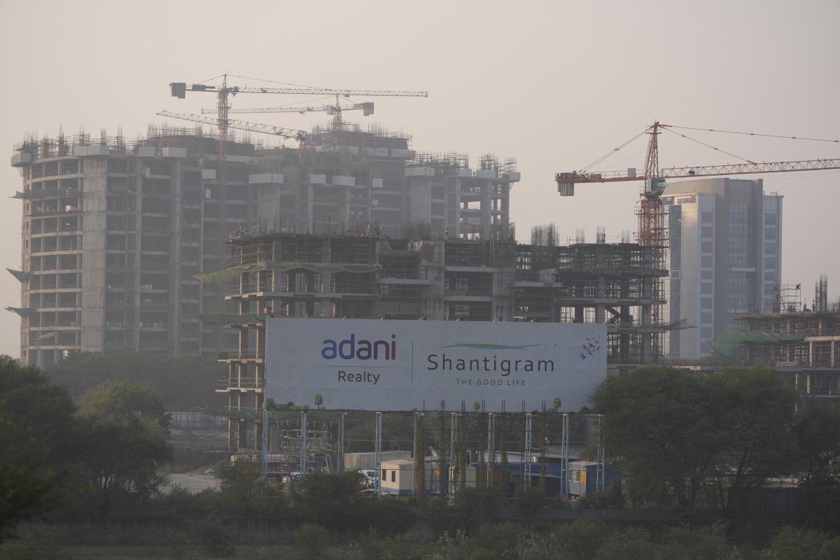 Construction site Adani india