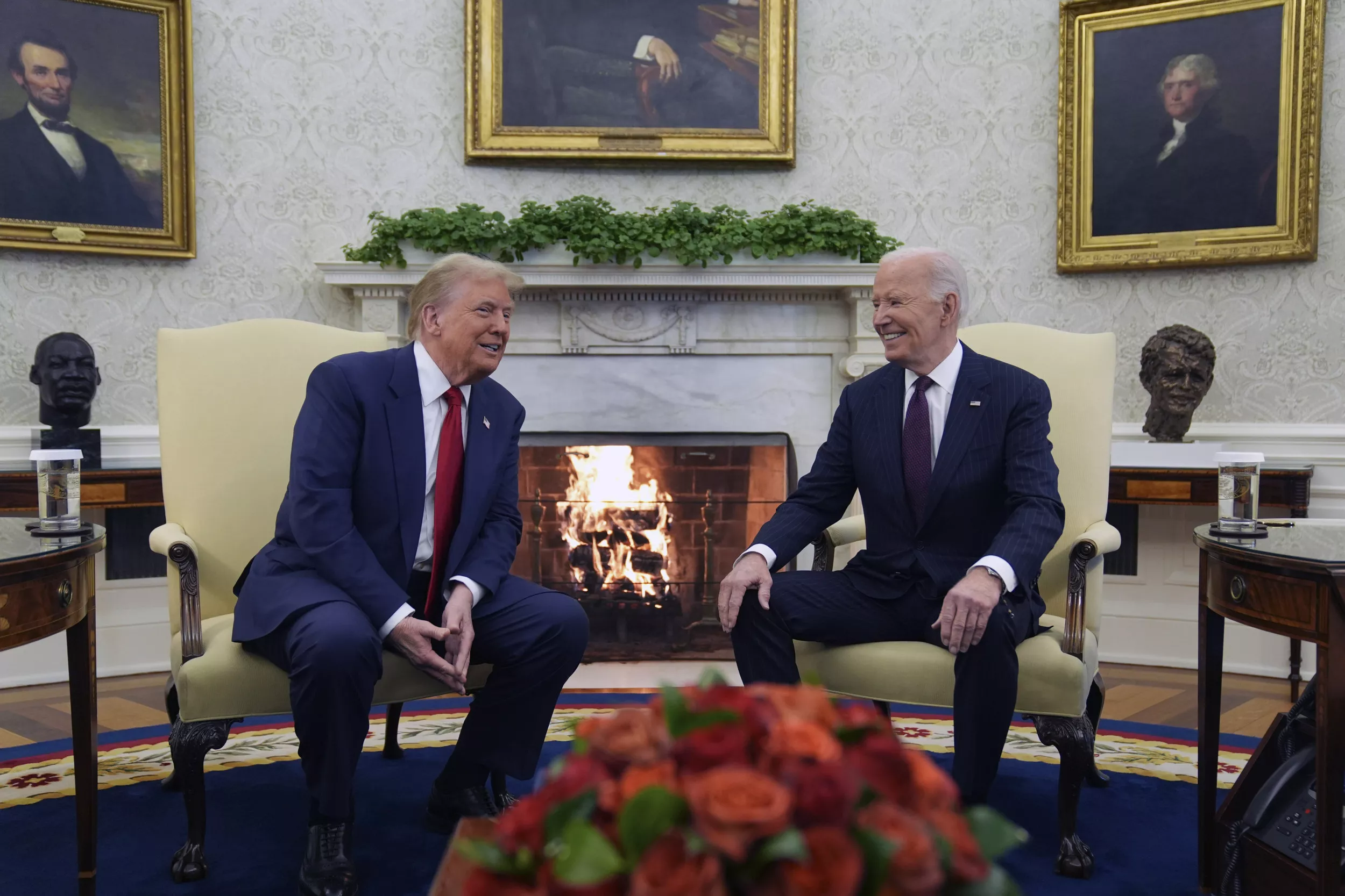 Donald Trump and Joe Biden's very different Thanksgiving messages