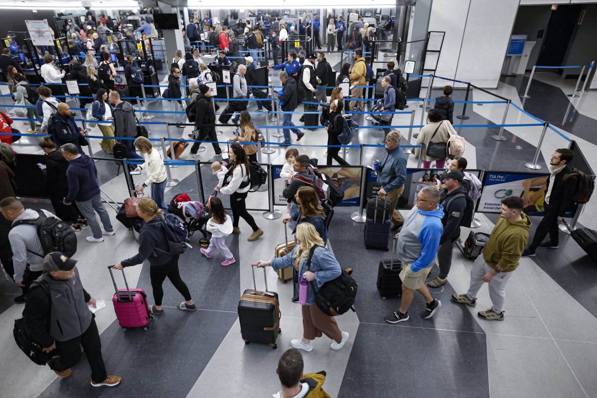 Chicago airport thanksgiving travel congestion