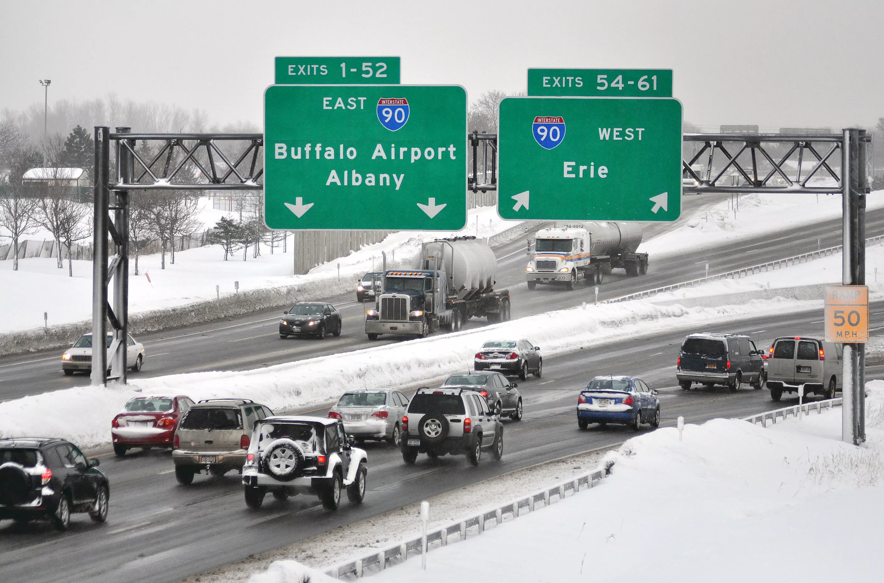 New York snow map shows counties to be hit hardest