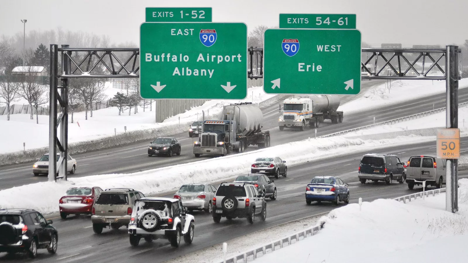 New York snow map shows counties to be hit hardest