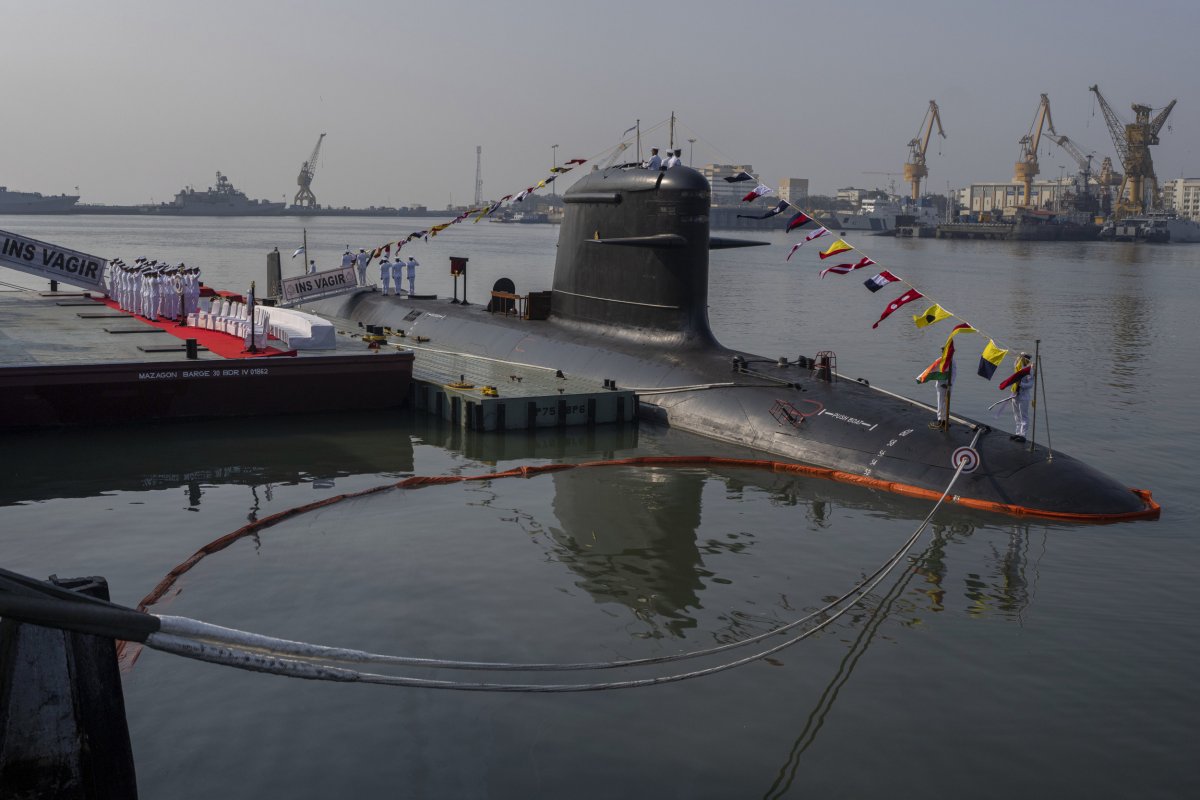 Indian Attack Submarine INS Vagir